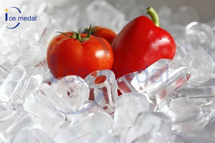 ice tube application scenario น้ำแข็งหลอดสำหรับการแปรรูปอาหาร