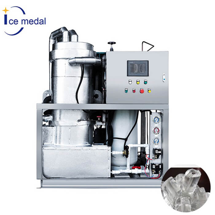 Icemedal IMT1 1 ตันต่อวัน PLC Controller Tube Ice Machine ยอดนิยมในฟิลิปปินส์