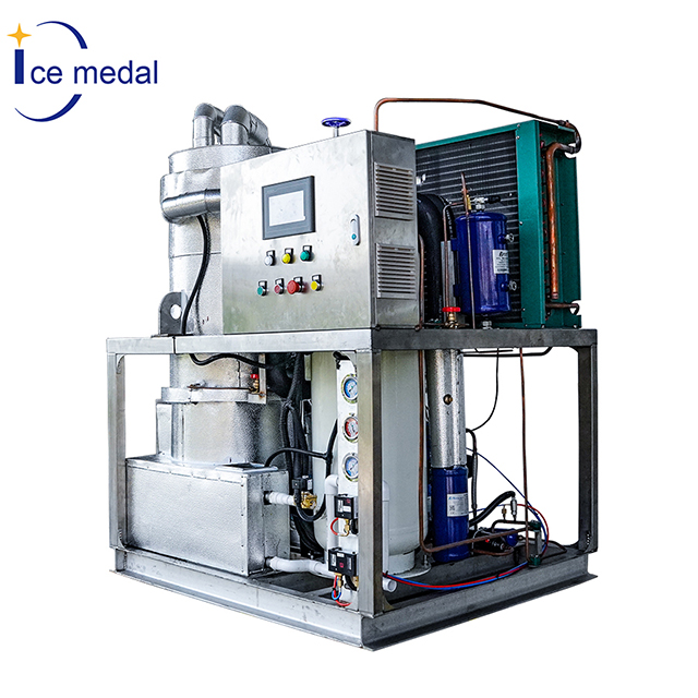 Icemedal IMT1 1 ตันต่อวัน PLC Controller Tube Ice Machine ยอดนิยมในฟิลิปปินส์