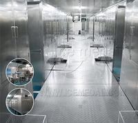 สายการผลิตถ้วยน้ำแข็ง 100 ตันในประเทศจีน