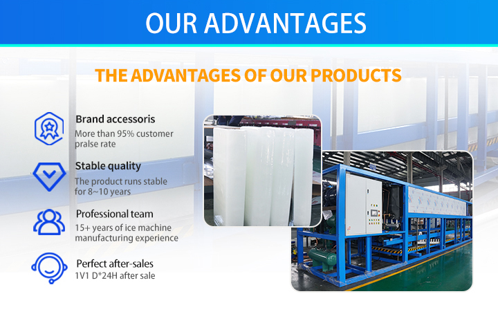 ข้อดีของเครื่องบล็อกน้ำแข็งระบายความร้อนโดยตรงคืออะไร?