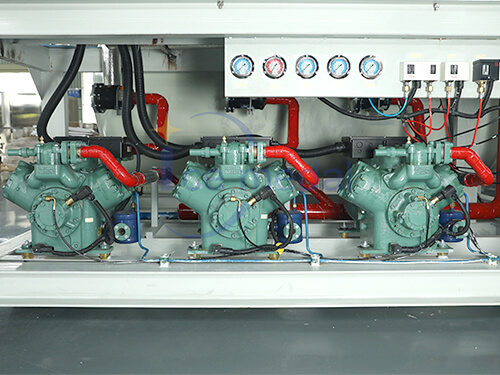 เครื่องทำน้ำแข็งหลอด Bitzer คอมเพรสเซอร์
