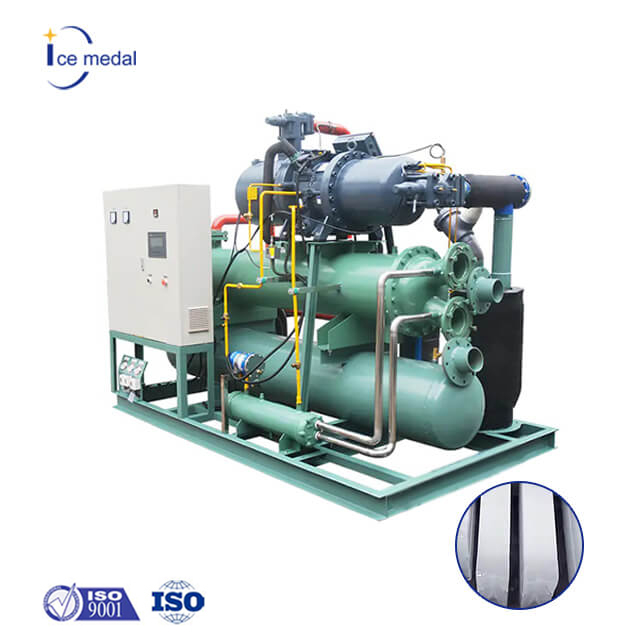 ICEMEDAL IMB20 20TONS ICE Block Machine Machine Machine เครื่องทำบล็อกเครื่องทำน้ำแข็ง