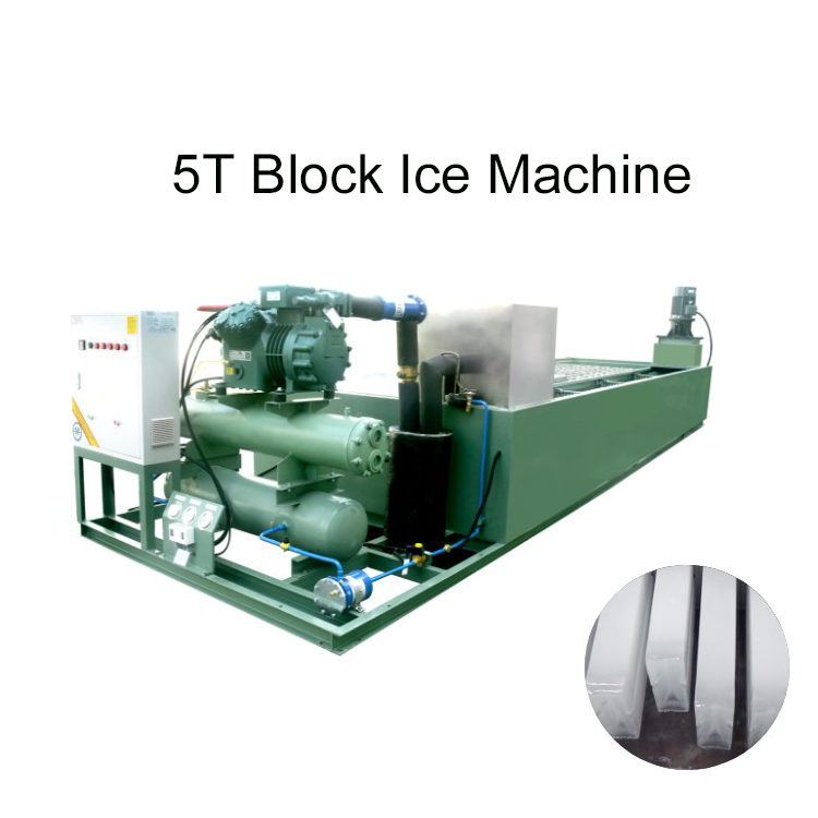 Icemedal IMB5 5 ตันเครื่องบล็อกน้ำแข็งประติมากรรมเครื่องทำบล็อกน้ำแข็ง